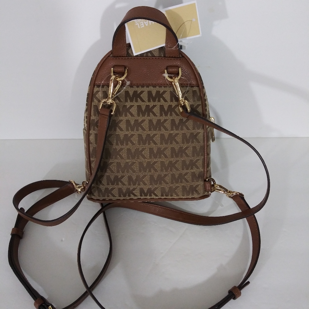 NWT MICHAEL KORS ABBEY BACKPACK SHOULDER BAG - Picture 3 of 9